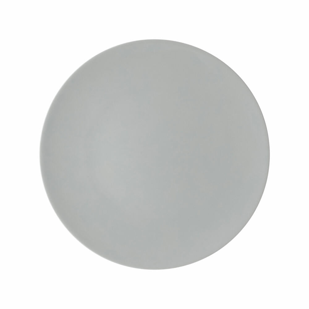 Rosenthal Speiseteller TAC Sensual Gentle Grey, Porzellan, Grau, 28 cm, 11280-403272-10229