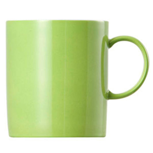 Thomas Sunny Day Becher mit Henkel, Kaffeetasse, Porzellan, Apple Green, Spülmaschinenfest, 300 ml, 15505