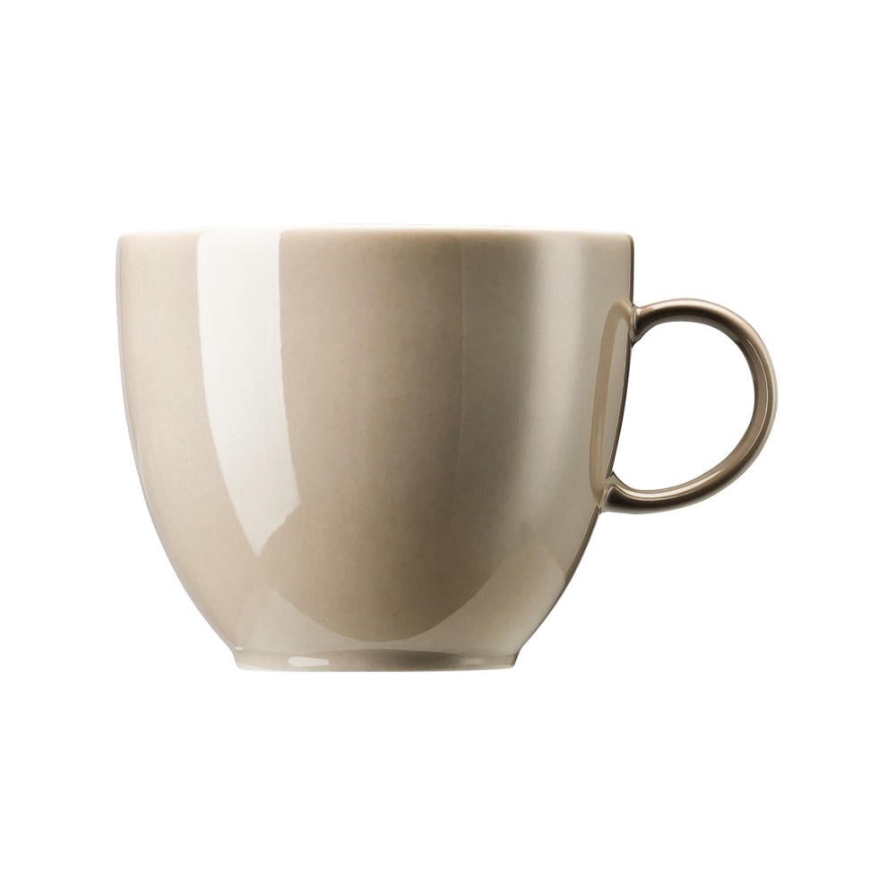 Thomas Sunny Day Kaffeetasse, Obertasse, Porzellan, Greige / Grau Beige, Spülmaschinenfest, 200 ml, 14742