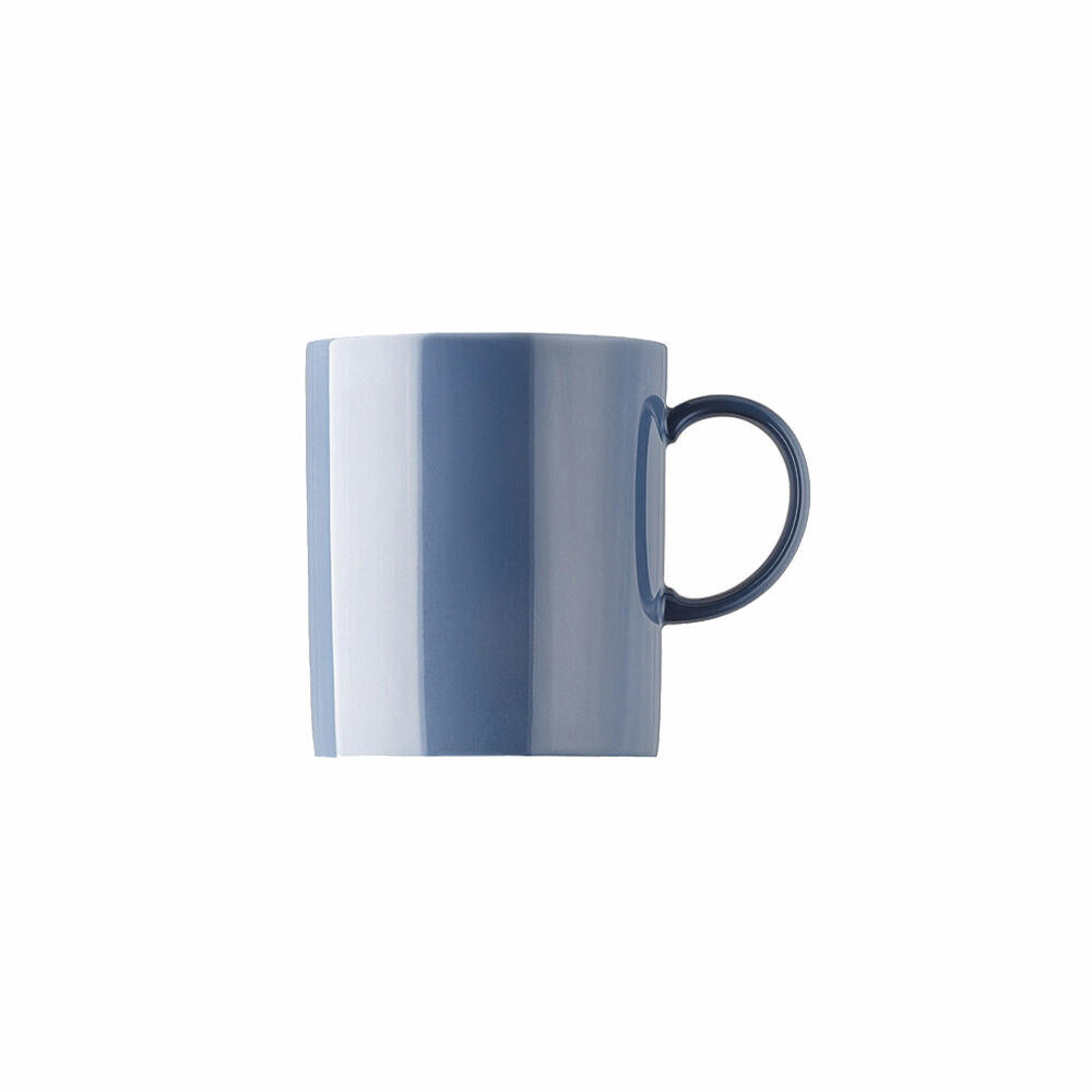 Thomas Sunny Day Becher mit Henkel, Henkeltasse, Porzellan, Nordic Blue, 300 ml, 10850-408545-15505