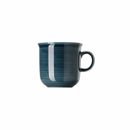 Thomas Trend Colour Becher mit Henkel, Henkeltasse, Porzellan, Night Blue, 280 ml, 11400-401920-15503