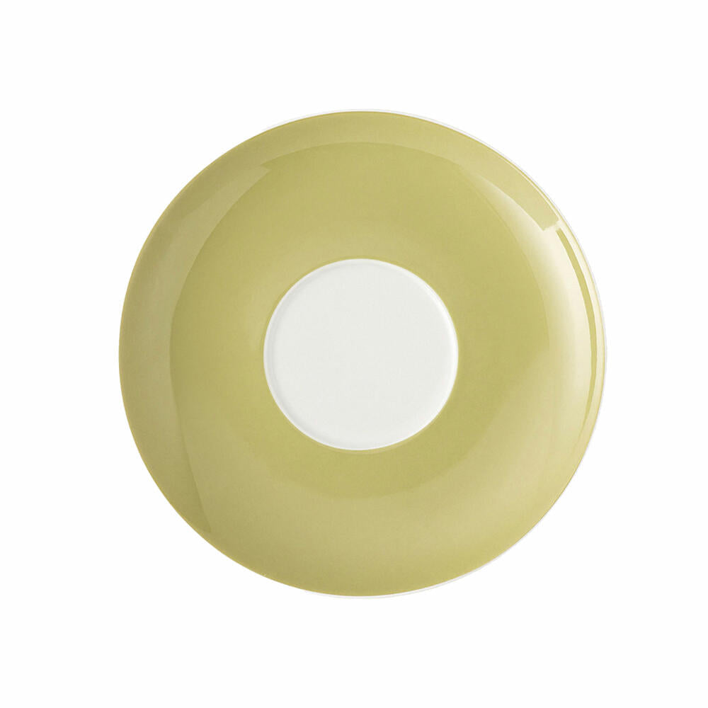 Thomas Sunny Day Cappuccino-Untertasse, Untere, Porzellan, Avocado Green, 16.5 cm, 10850-408548-14671