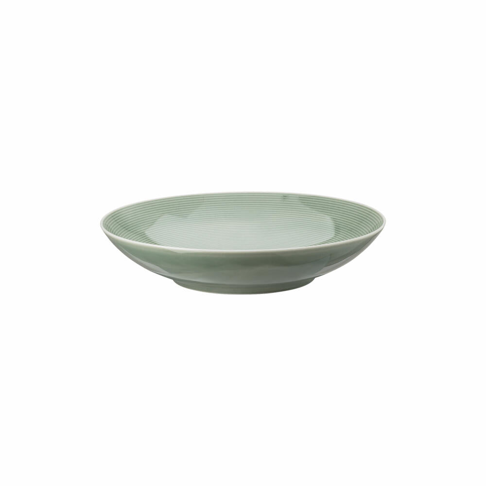 Thomas Soup Plate Loft Colour - Moss Green, Deep Plate, Pasta Plate, Porcelain, Green, 24 cm, 11900-401925-10324