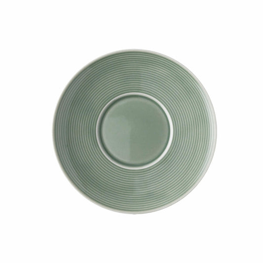 Thomas Coffee Saucer Loft Colour - Moss Green, Saucer, Lower, Porcelain, Green, 16.5 cm, 11900-401925-14741