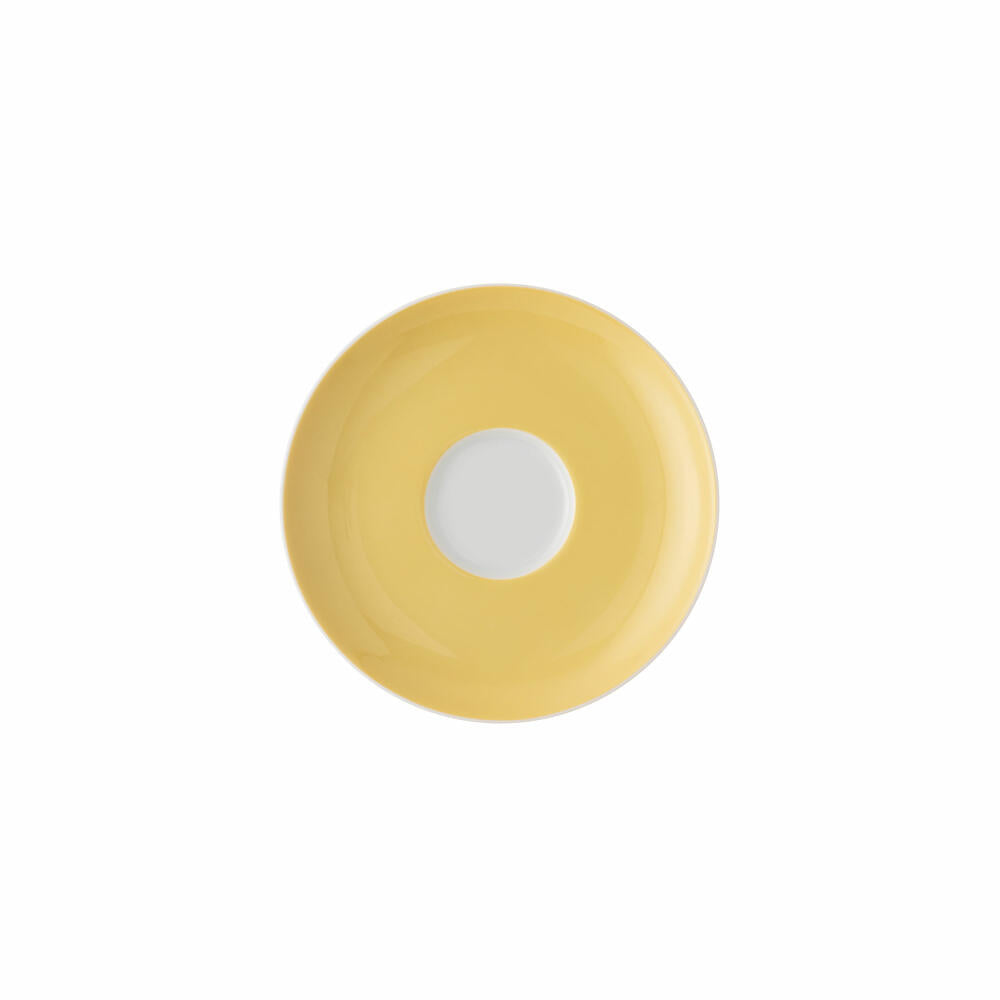 Thomas Coffee Saucer Sunny Day Soft Yellow, Saucer, Lower, Porcelain, Yellow, 14.4 cm, 10850-408549-14741