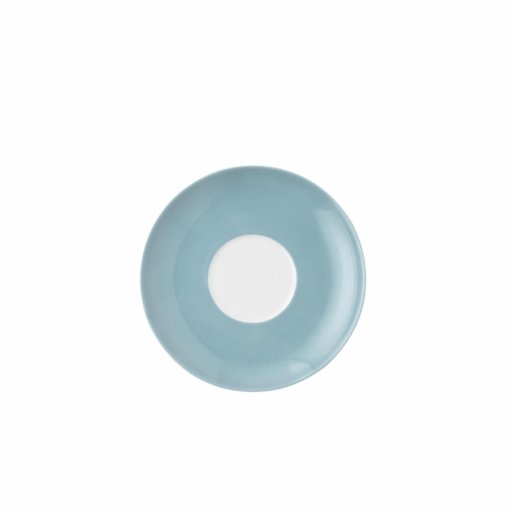 Thomas Cappuccino Saucer Sunny Day Soft Blue, Saucer, Porcelain, Blue, 16.5 cm, 10850-408600-14671
