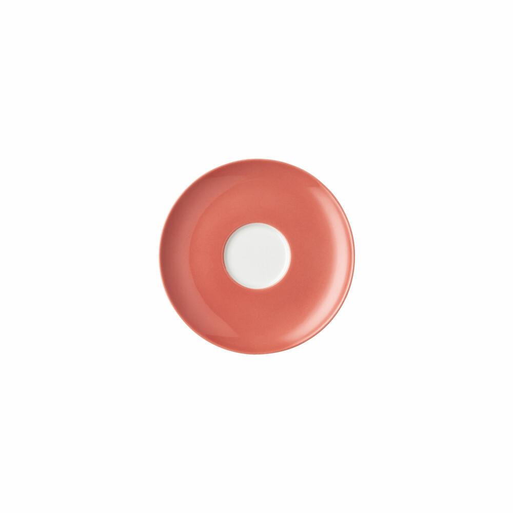 Thomas Kaffee-Untertasse Sunny Day Soft Red, Porzellan, Rot, 14.4 cm, 10850-408601-14741