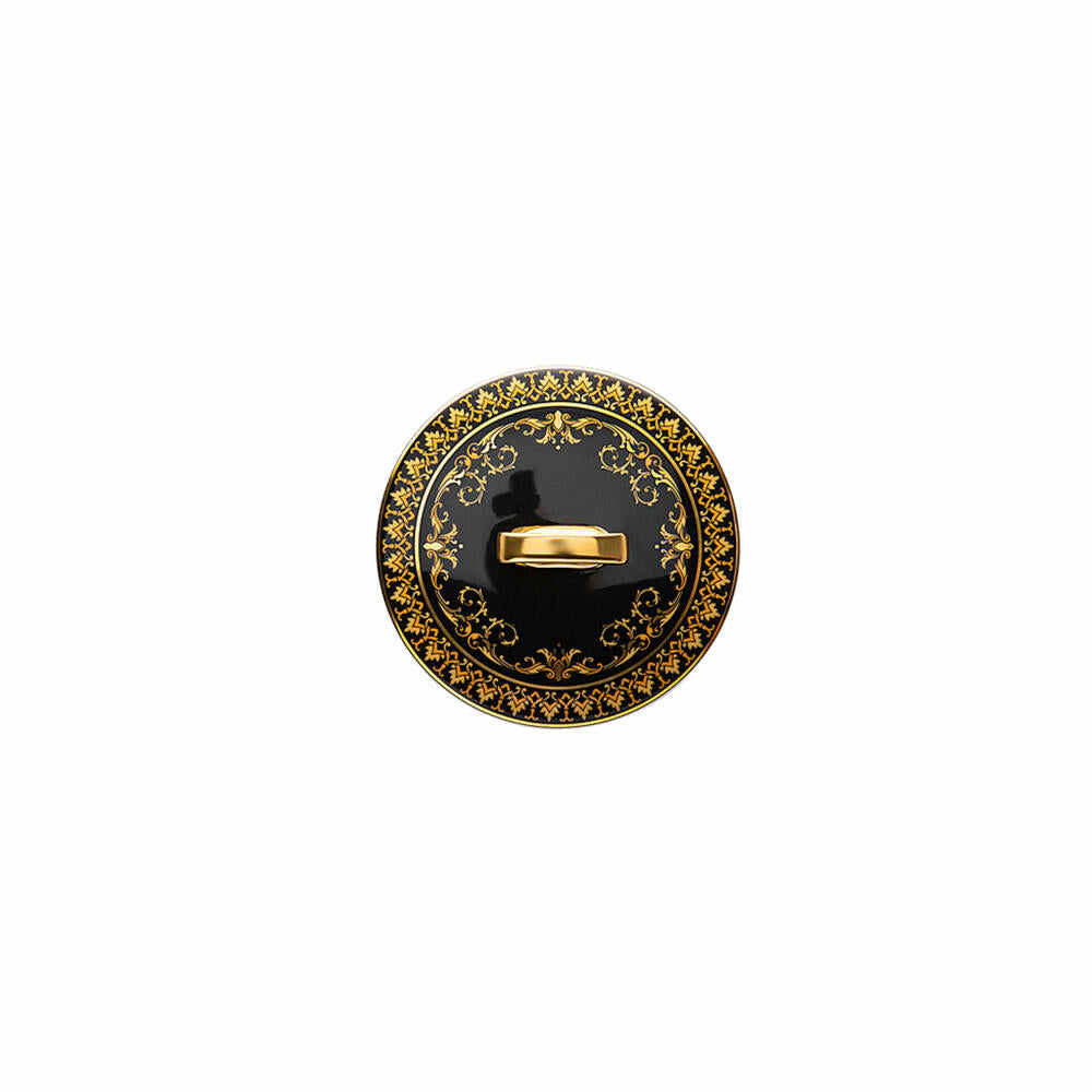 Rosenthal Versace table light 2-piece with scented wax Medusa blue, material mix, 14 cm, 14402-409620-24868