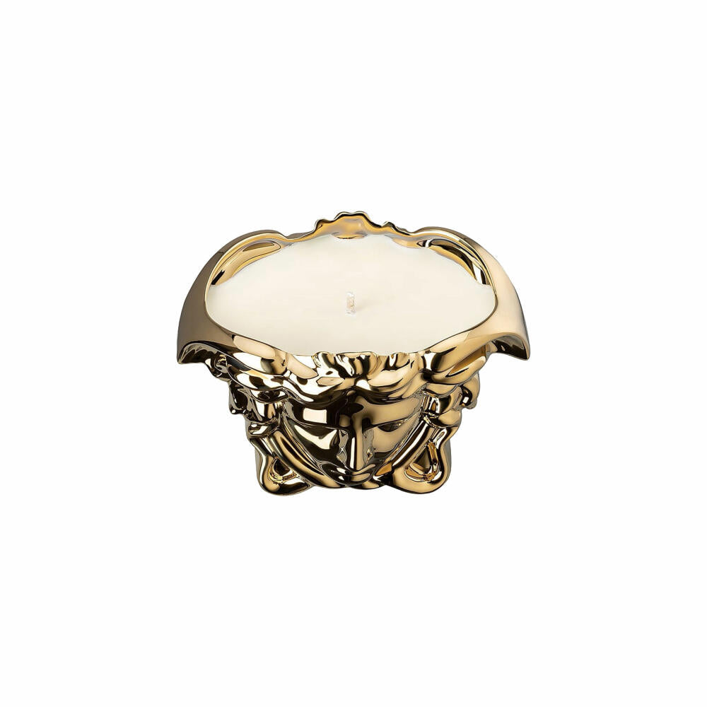 Rosenthal Versace table light with scented wax Medusa Grande Gold, material mix, 13.5 cm, 14493-426157-24871