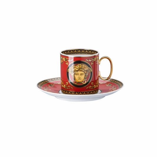 Rosenthal Versace coffee cup 2-piece Medusa, porcelain, 230 ml, 19335-409605-14740