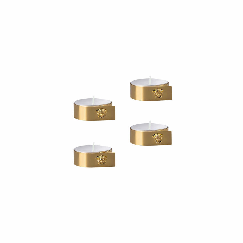 Rosenthal Versace table lights set of 4 Medusa Gold, metal, 69201-321643-05885