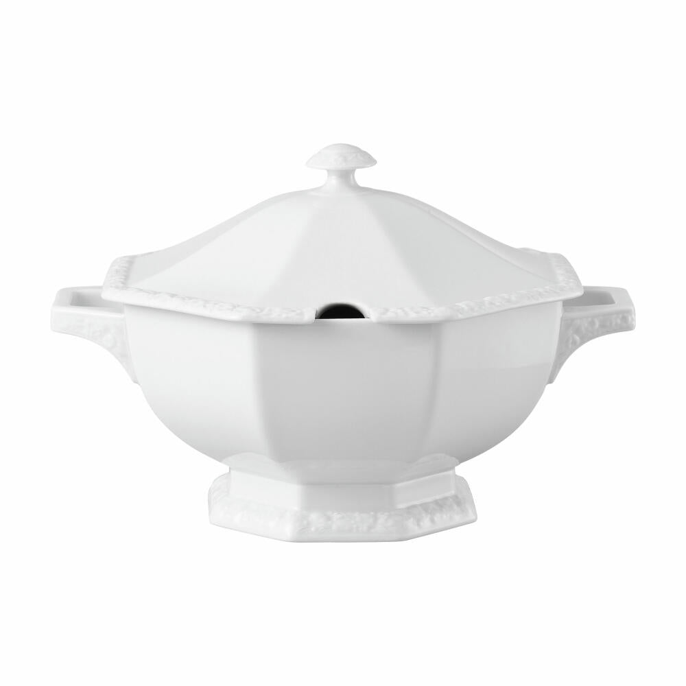 Rosenthal Terrine Maria, Suppenschüssel, Porzellan, Weiß, 2.8 L, 10430-800001-11020
