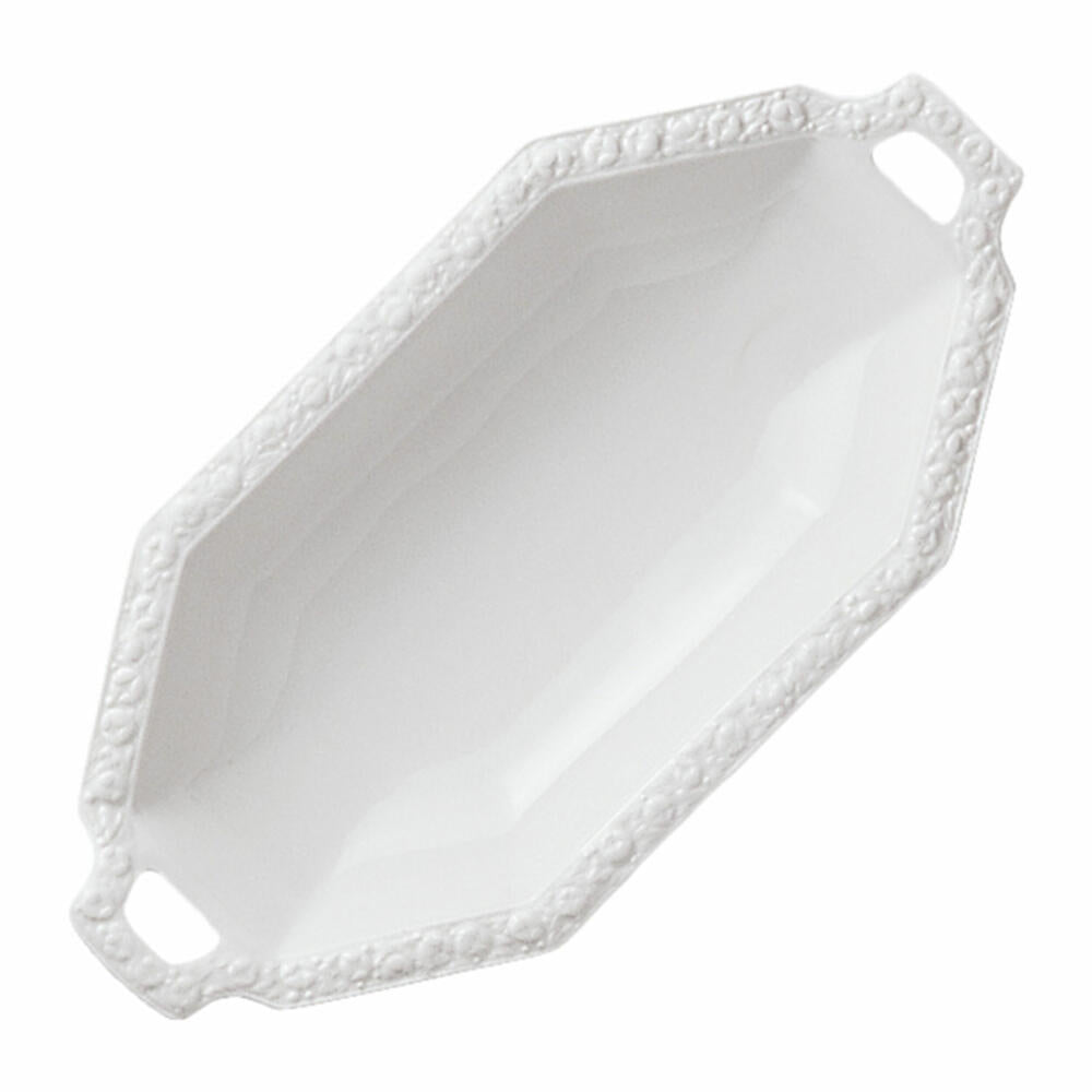Rosenthal Brotkorb Maria, Porzellan, Weiß, 35 x 18 cm, 10430-800001-15603