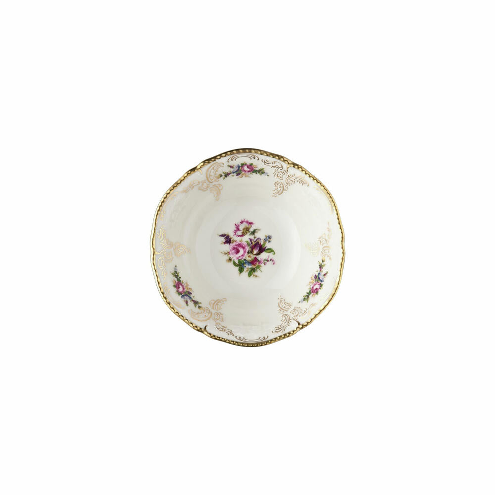 Rosenthal Dessertschale Sanssouci Elfenbein Diplomat, Porzellan, Mehrfarbig, 15 cm, 20480-308550-10515