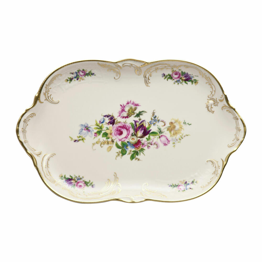 Rosenthal Platte Sanssouci Elfenbein Diplomat, Porzellan, Mehrfarbig, 33 cm, 20480-308550-12733