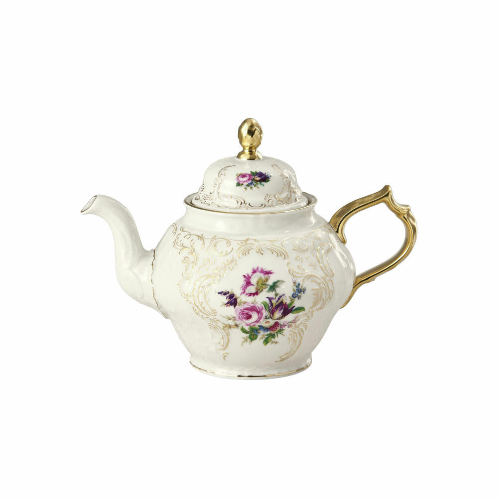 Rosenthal Teekanne Sanssouci Elfenbein Diplomat für 12 Personen, Porzellan, Mehrfarbig, 1.25 L, 20480-308550-14240