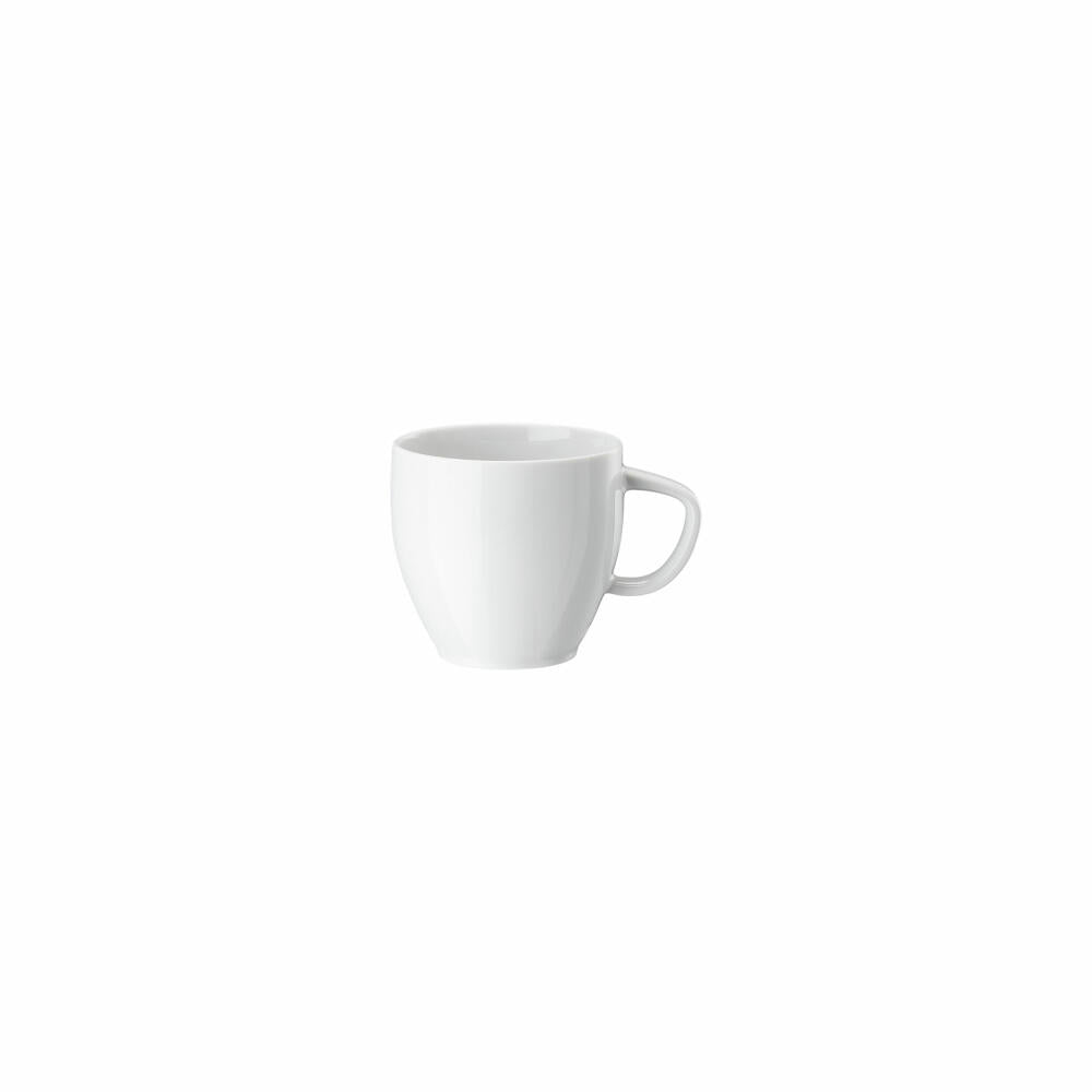 Rosenthal Kaffee-Obertasse Junto, Porzellan, Weiß, 230 ml, 10540-800001-14742