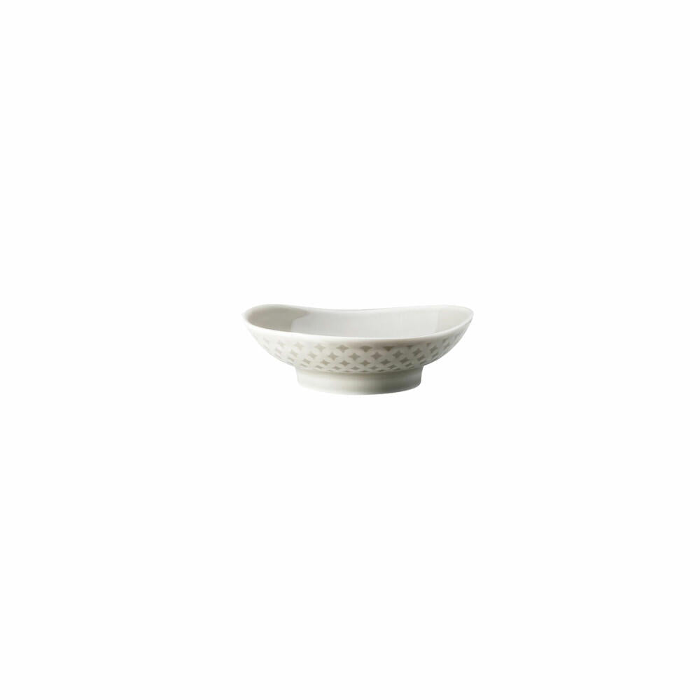 Rosenthal Bowl Junto Pearl Grey, Schale, Porzellan, Grau, 8 cm, 10540-405201-10566