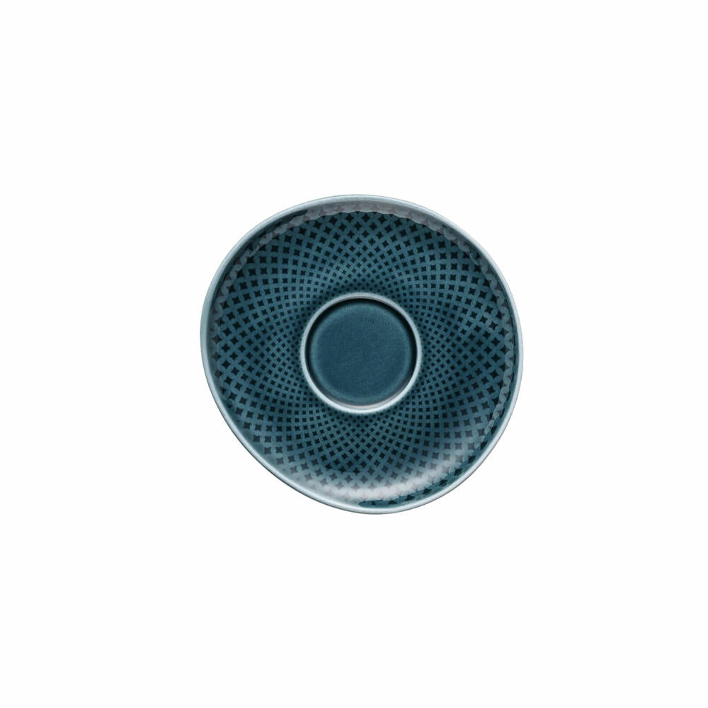 Rosenthal Espresso-Untertasse Junto Ocean Blue, Porzellan, Blau, 11.5 cm, 10540-405202-14716