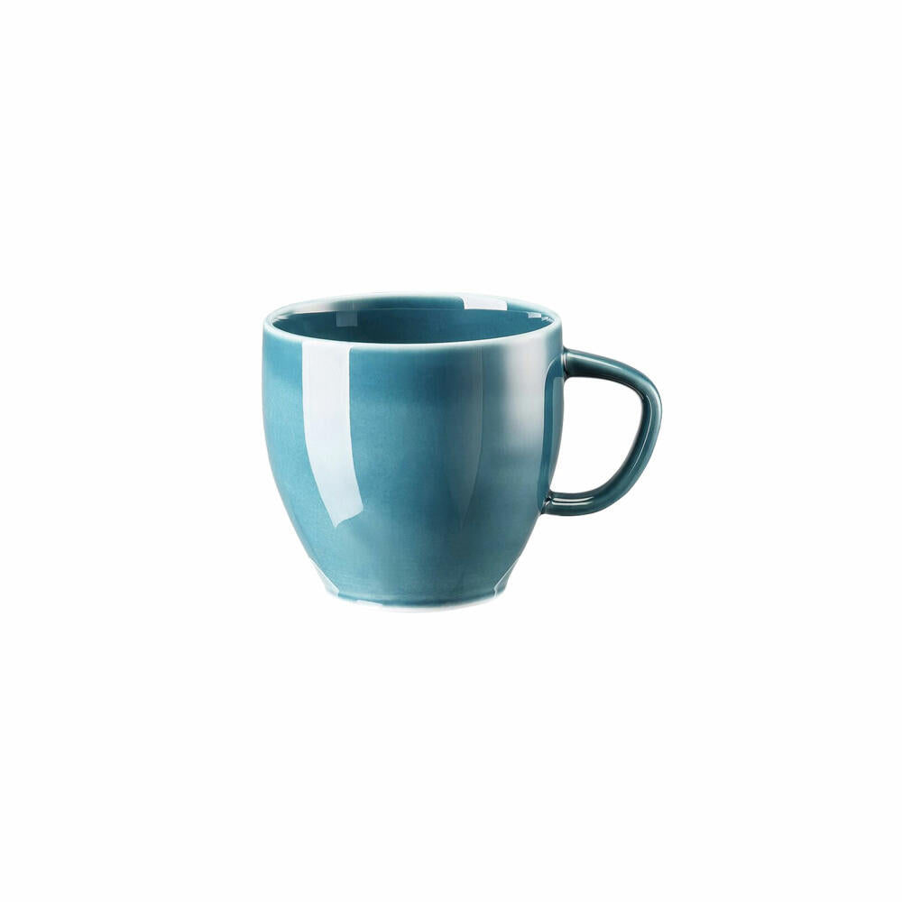 Rosenthal Kaffee-Obertasse Junto Ocean Blue, Porzellan, Blau, 230 ml, 10540-405202-14742