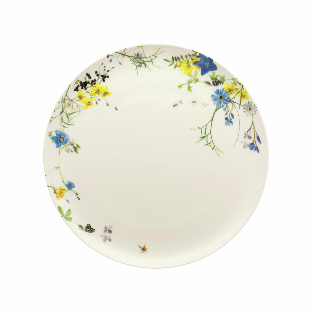 Rosenthal Speiseteller Brillance - Fleurs des Alpes, Bone China, Mehrfarbig, 27 cm, 10530-405108-10227