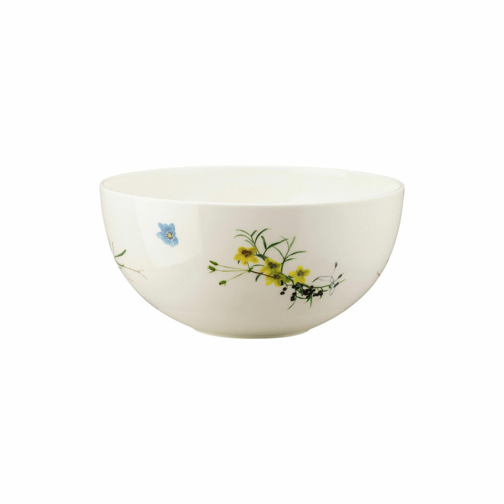 Rosenthal Schüssel Brillance - Fleurs des Alpes, Schale, Bone China, Mehrfarbig, 22 cm, 10530-405108-13322