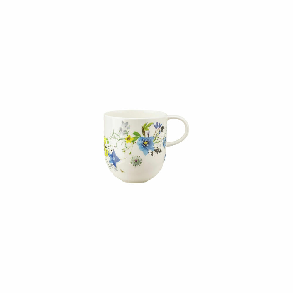 Rosenthal Henkelbecher Brillance - Fleurs des Alpes, Bone China, Mehrfarbig, 340 ml, 10530-405108-15505