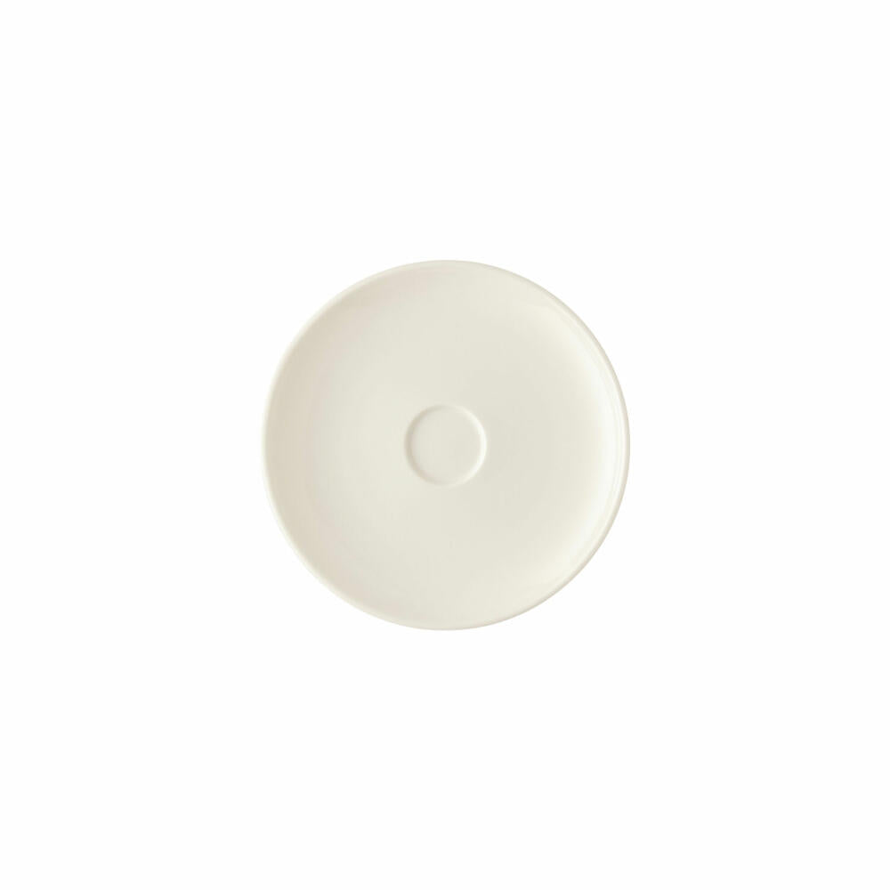 Rosenthal Kombi-Untertasse Coup Brillance, Bone China, Weiß, 15.5 cm, 10530-800001-14942