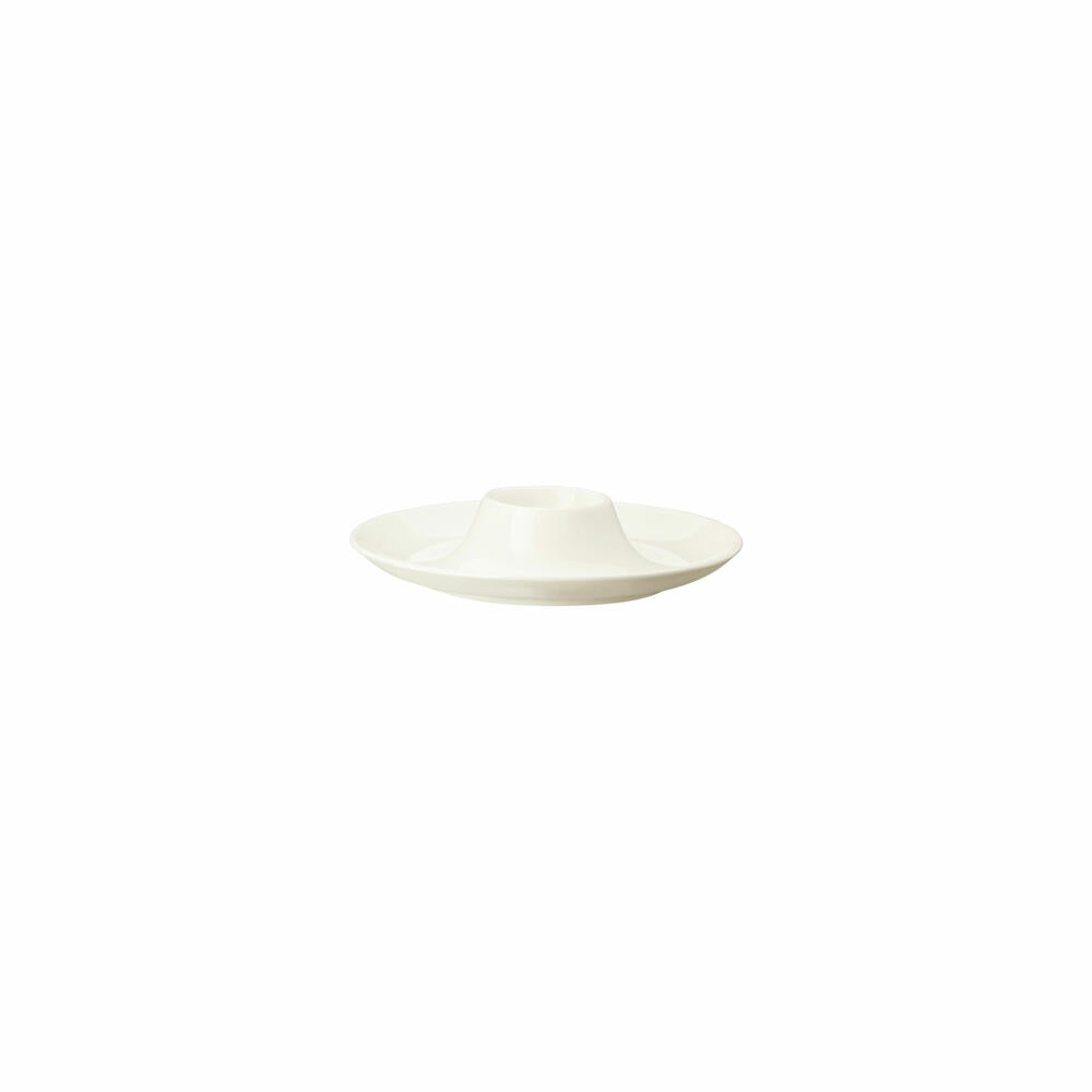 Rosenthal Eierbecher Brillance mit Ablage, Bone China, Weiß, 13.6 cm, 10530-800001-15525