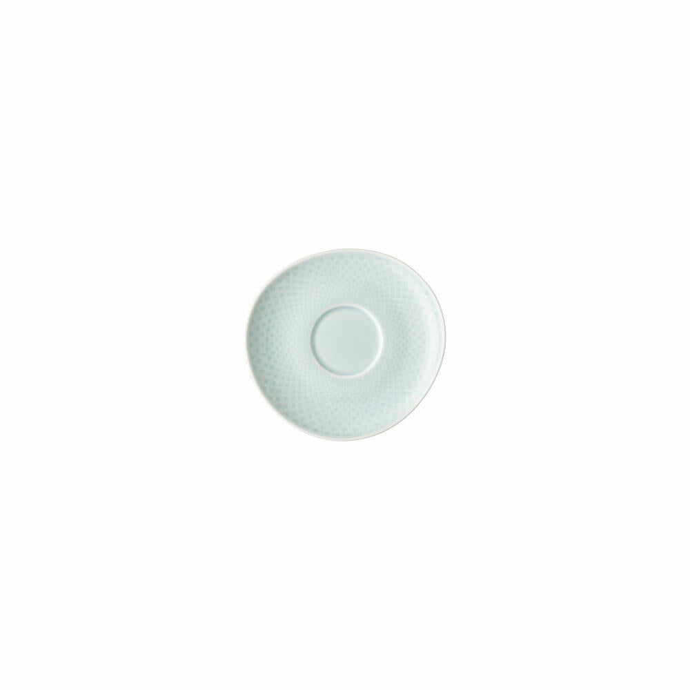 Rosenthal Espresso-Untertasse Junto Opal Green, Porzellan, Grün, 11.5 cm, 10540-405204-14716