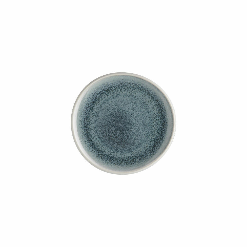 Rosenthal Teller Junto Aquamarine flach, Keramik, Blau, 16 cm, 21540-405253-60256
