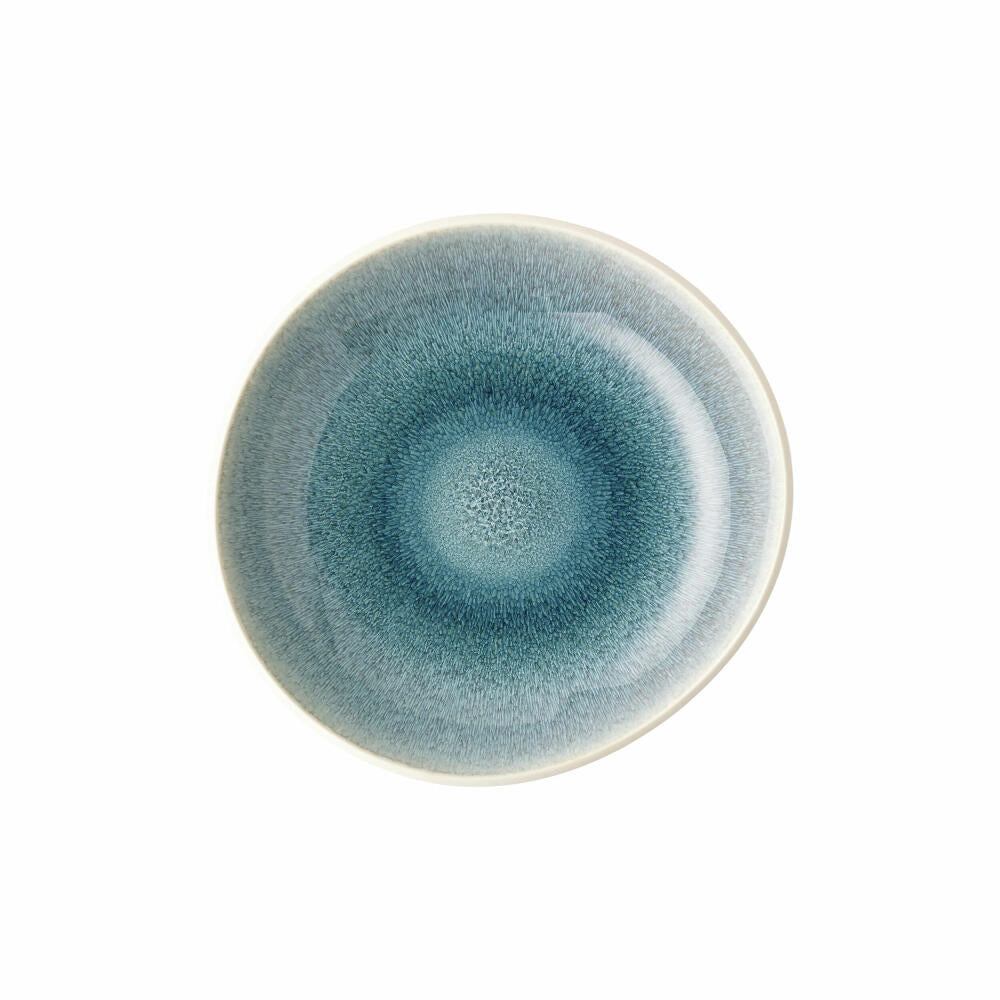 Rosenthal Teller Junto Aquamarine tief, Keramik, Blau, 22 cm, 21540-405253-60352