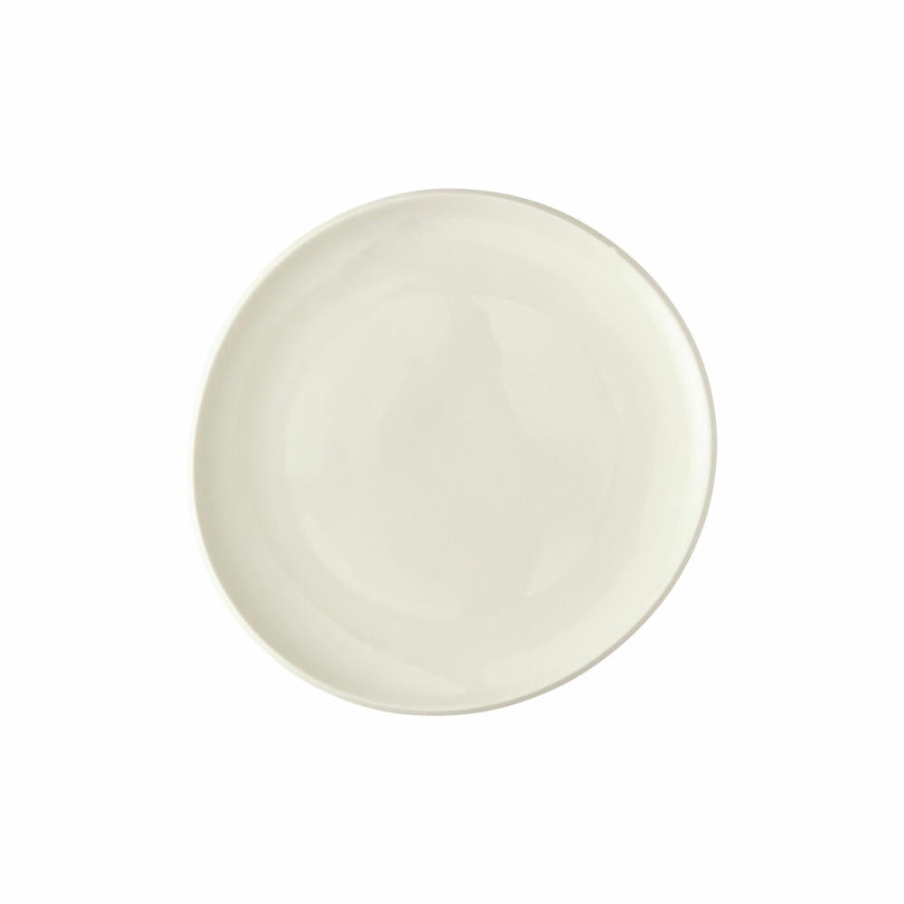 Rosenthal Teller Junto Alabaster flach, Keramik, Beige, 22 cm, 21540-800002-60262