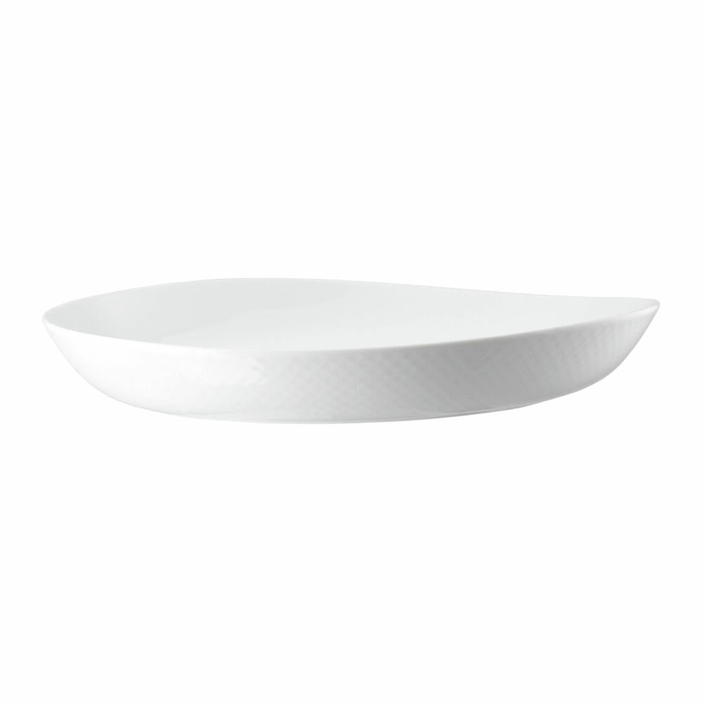 Rosenthal Teller Junto tief, Porzellan, Weiß, 33 cm, 10540-800001-10363