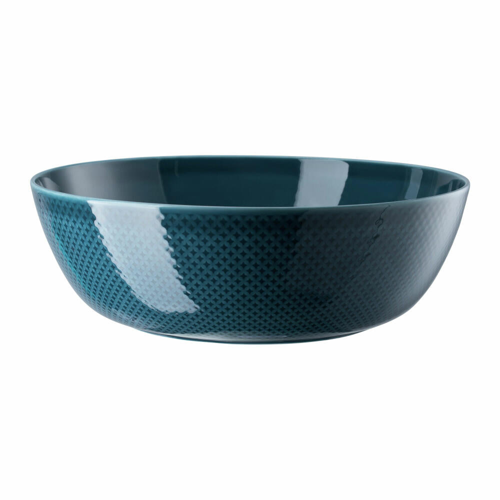Rosenthal Schüssel Junto Ocean Blue, Porzellan, Blau, 33 cm, 10540-405202-13333
