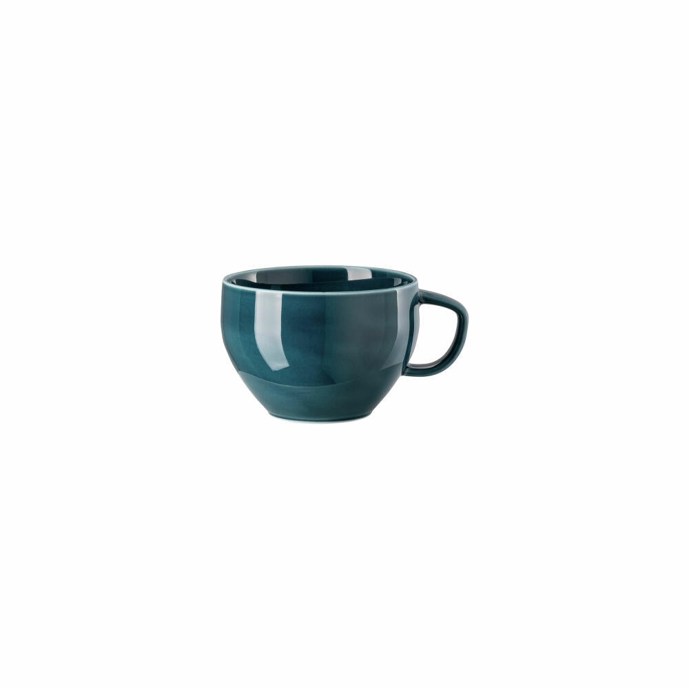 Rosenthal Cafe au Lait Obertasse Junto Ocean Blue, Porzellan, Blau, 400 ml, 10540-405202-14852