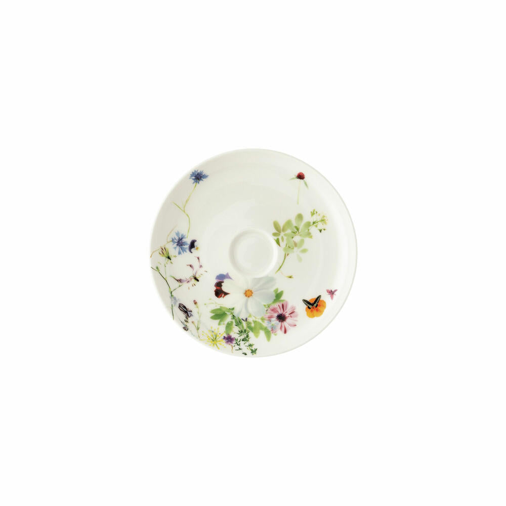 Rosenthal Kombi-Untertasse Coup Brillance - Grand Air, Bone China, Mehrfarbig, 15.5 cm, 10530-405109-14942
