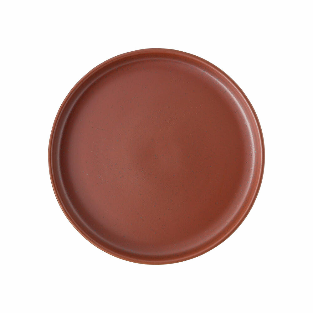 Rosenthal Gourmetteller Joyn Spark, Steinzeug, Rot, 26 cm, 24120-405302-60976