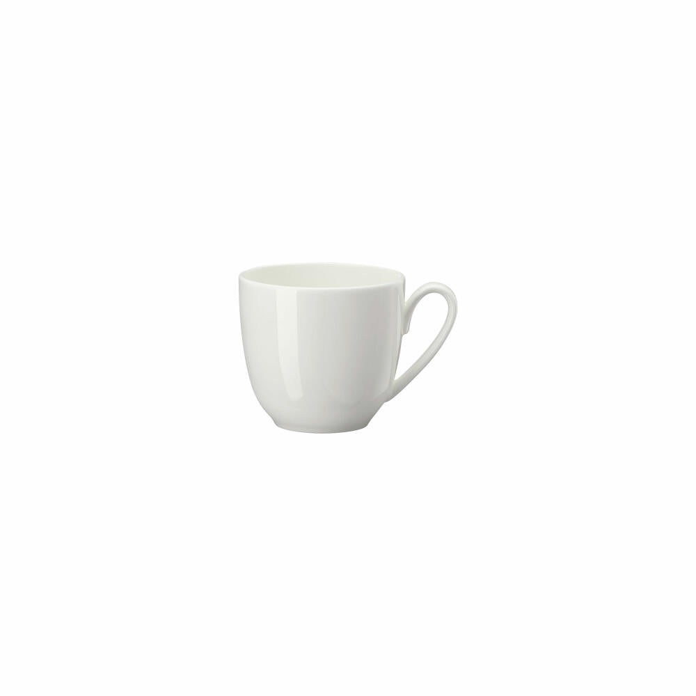 Rosenthal Henkelbecher Jade bauchig, Tasse, Bone China, Weiß, 350 ml, 61040-800001-15599