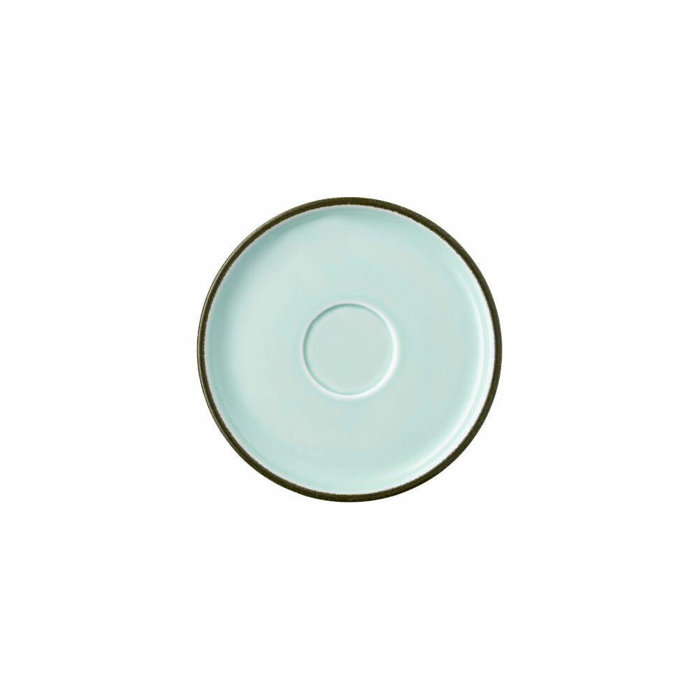 Rosenthal Kombi-Untertasse Profi Casual Mint, Porzellan, Grün-Braun, 16.4 cm, 10660-405406-14771
