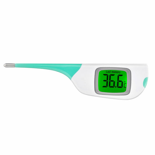 reer ColourTemp fever thermometer with large display, digital thermometer, fever measuring device, temperature measurement, 98030