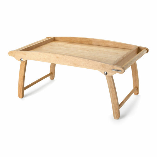 Continenta bed tray, bed tray, serving tray, breakfast tray, bedside table, rubberwood, 61 x 35 cm, 3061