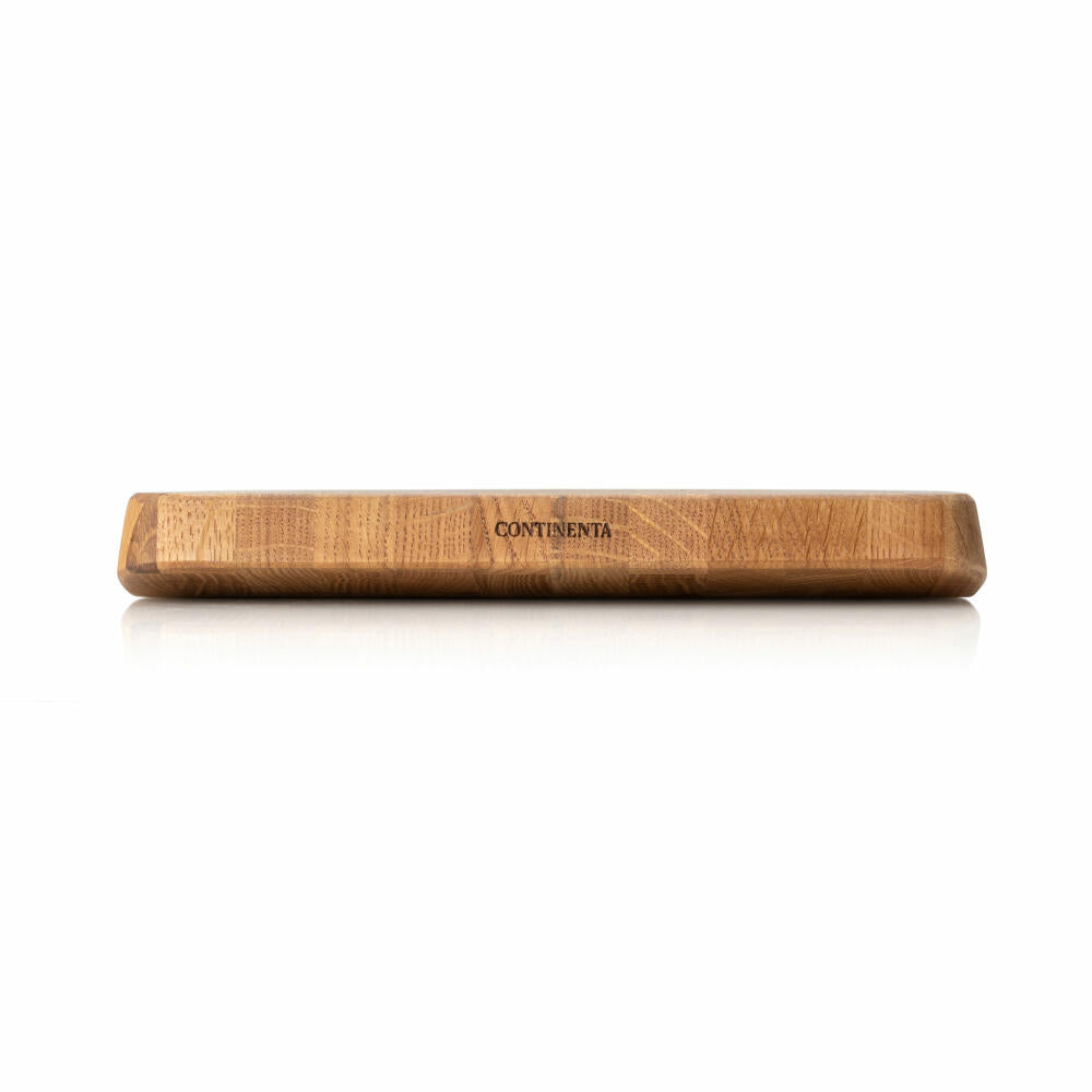 Continenta cutting board, serving board, kitchen board, wooden board, oak end grain 38 x 25 cm, 4182