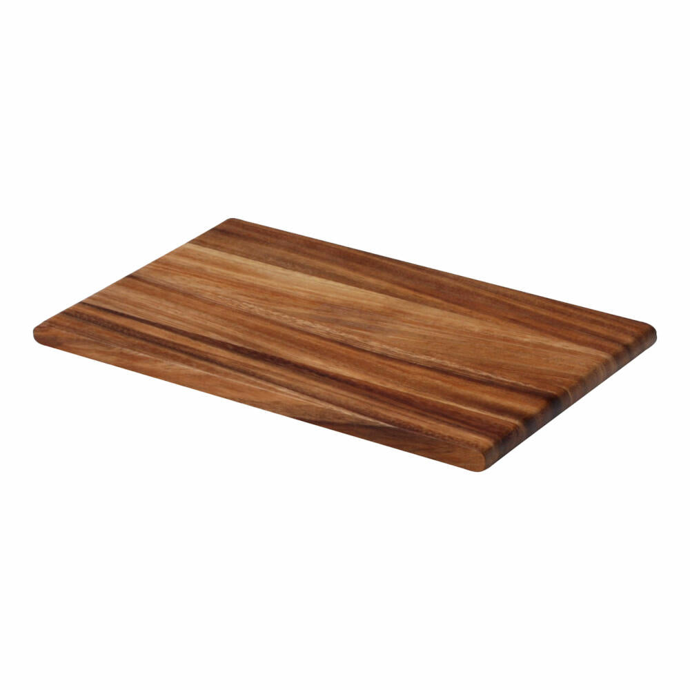 Continenta cutting board, kitchen board, wooden board, serving board, acacia wood, 26 x 16.5 cm, 4810