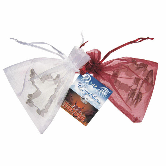 Städter cookie cutter angel and devil, 2-piece, cookie cutter, cookie mold, biscuit, cookies, stainless steel, 000582