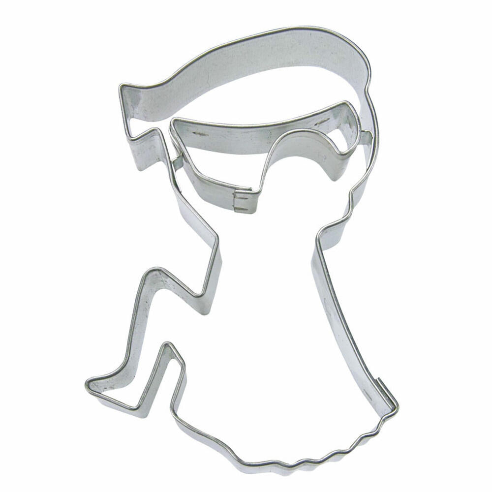 Städter Präge-Ausstecher Sternzeichen Wassermann, Ausstechform, Plätzchenform, Keks, Plätzchen, Edelstahl, 6.5 cm, 039254