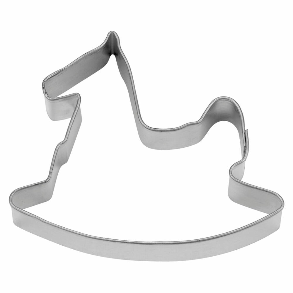 Städter cookie cutter rocking horse, cookie cutter, cookie mold, biscuit, cookies, stainless steel, 7 cm, 047112