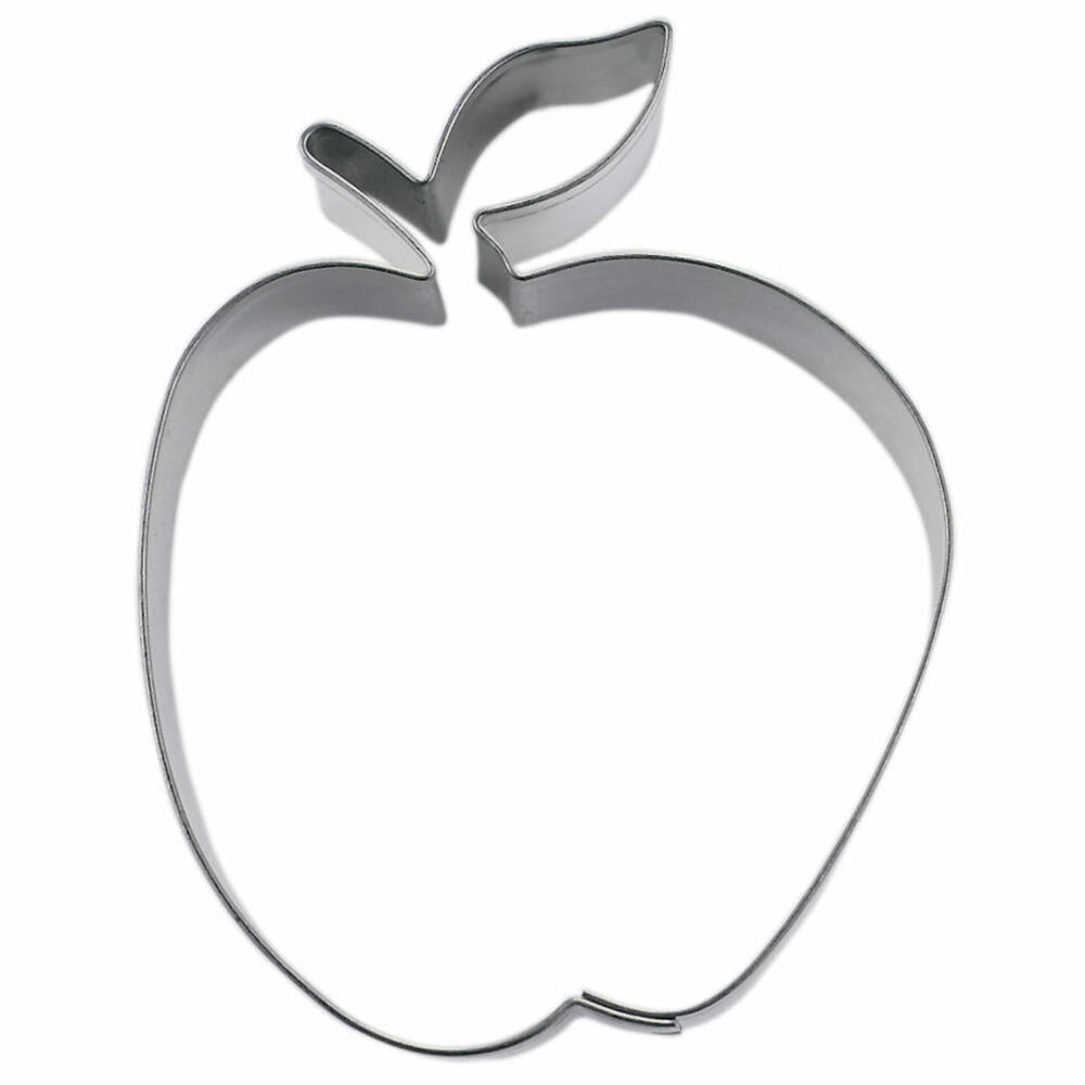 Städter Ausstecher Apfel, Ausstechform, Plätzchenform, Keks, Plätzchen, Edelstahl, 7 cm, 057104