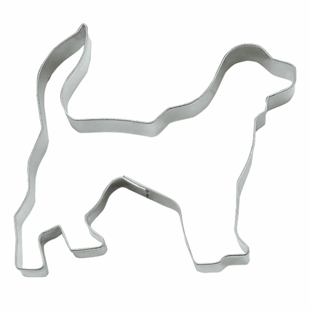 Städter Ausstecher Golden Retriever, Ausstechform, Plätzchenform, Keks, Plätzchen, Edelstahl, 8 cm, 065109