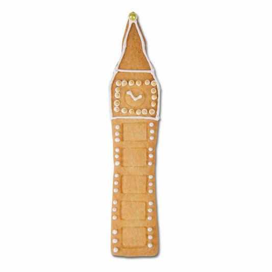 Städter embossed cookie cutter Big Ben London, cookie cutter, cookie mold, biscuit, cookies, stainless steel, 13 cm, 216136